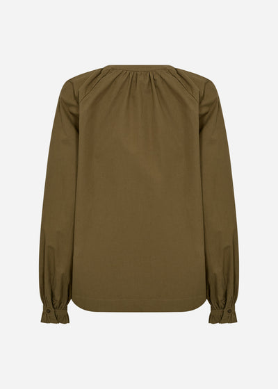SC-RACHELLE 8 Shirt Dark green
