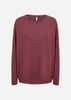 SC-BIARA 1 Blouse Dark red