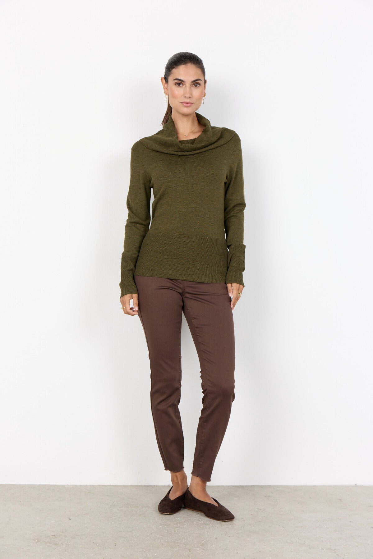 SC-DOLLIE 305 Pullover Dark green