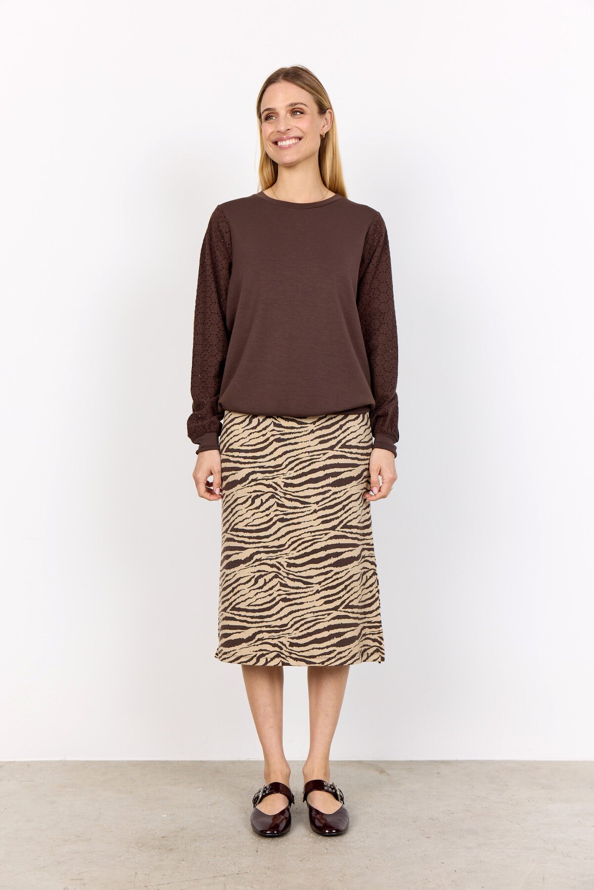 SC-BANU 247 Sweatshirt Dark brown