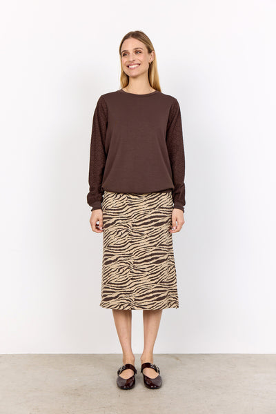 SC-BANU 247 Sweatshirt Dark brown