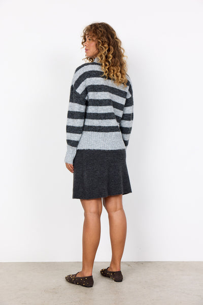 SC-ILENE 4 Pullover Dark grey