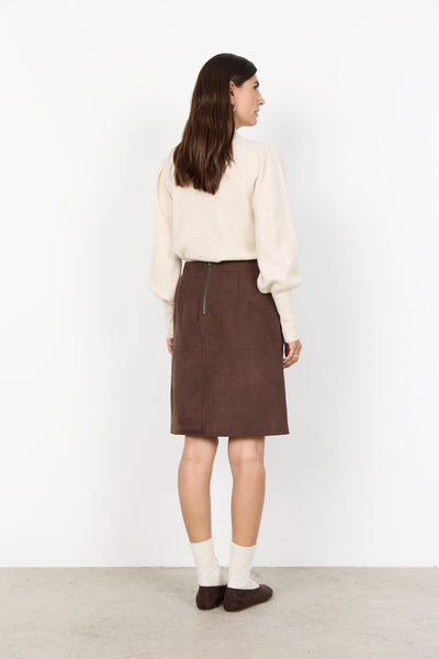 SC-VESNA 3 Skirt Dark brown