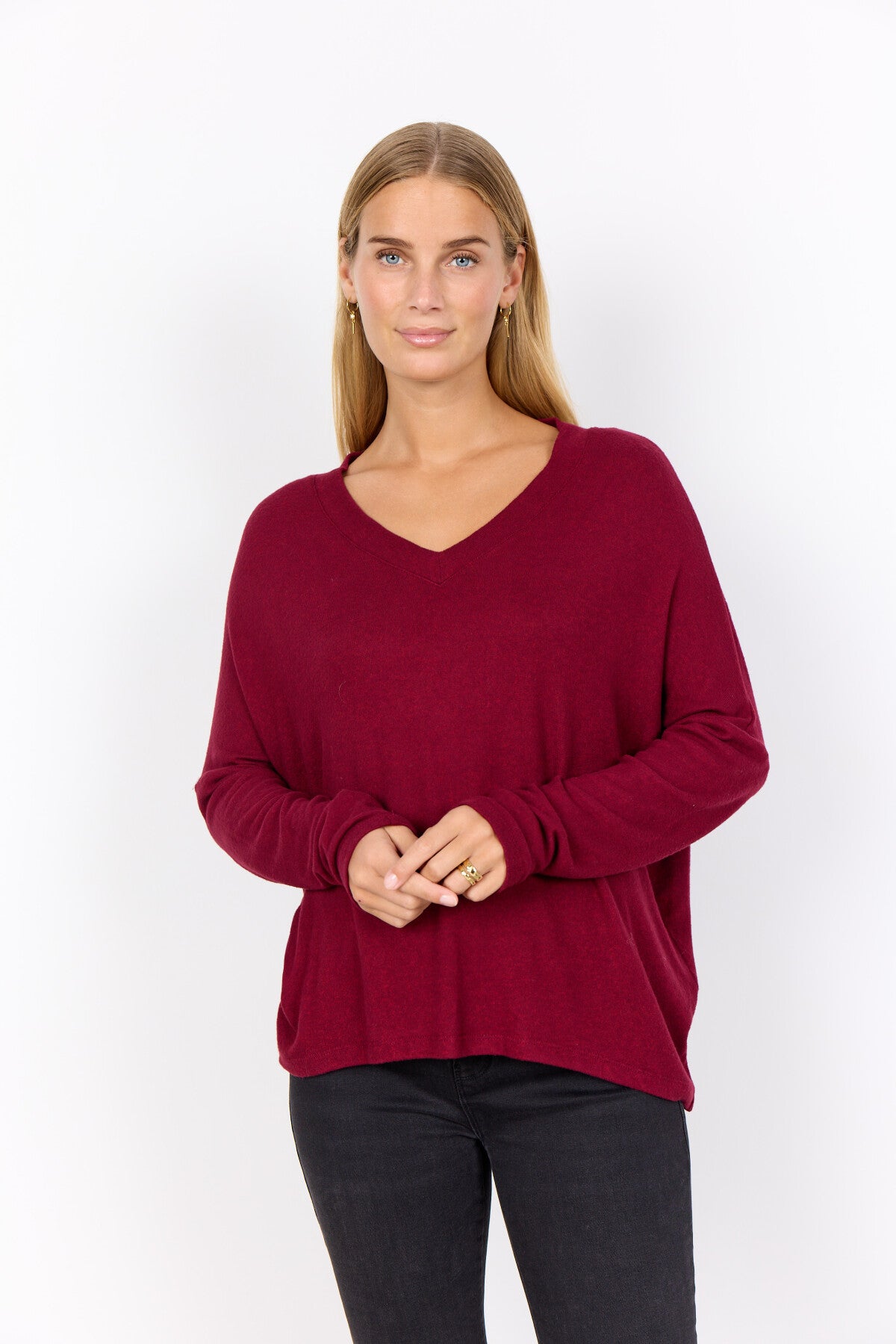 SC-BIARA 90 Blouse Bordeaux