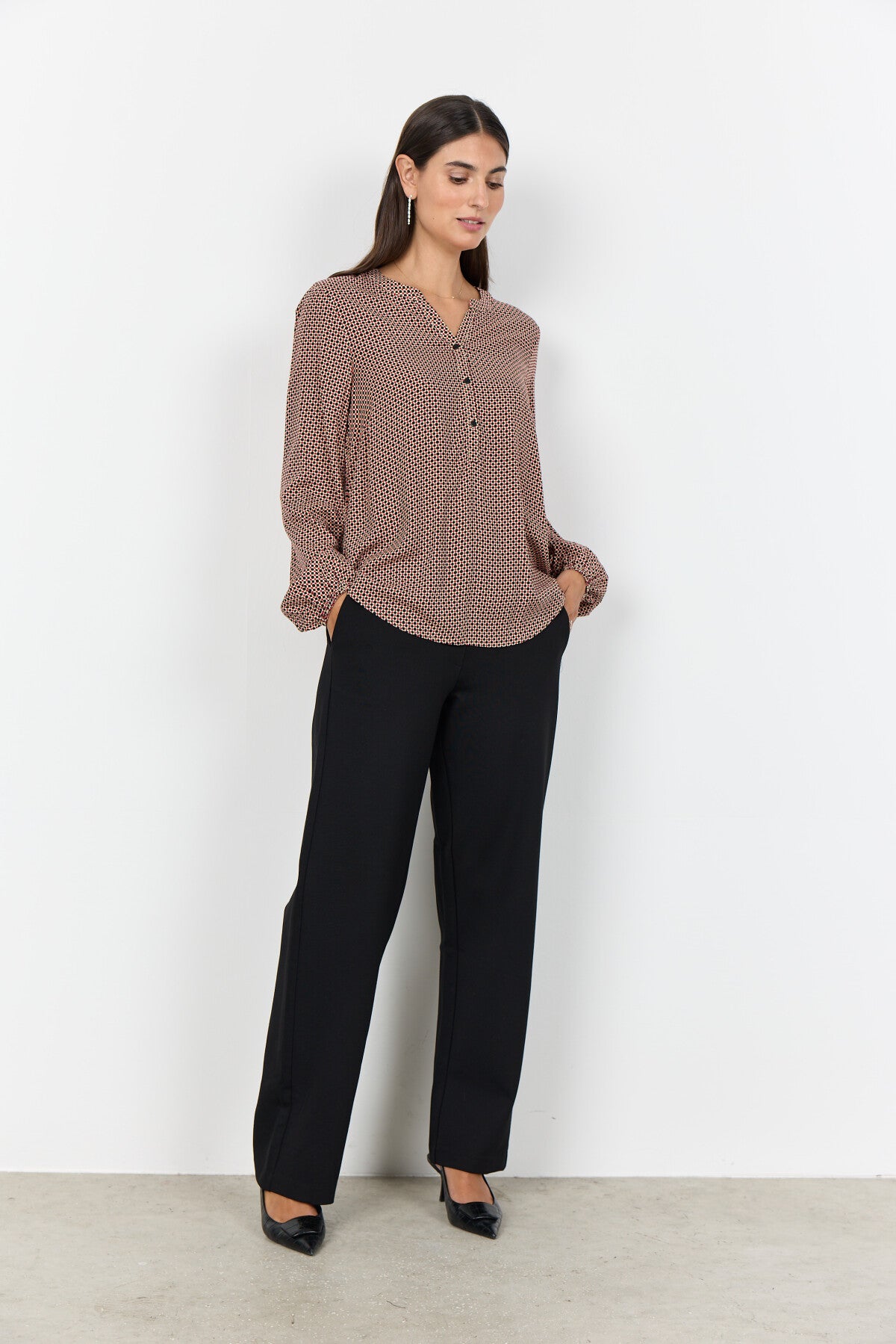 SC-ANITA 1 Blouse Red