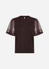 SC-DOLLIE 833 Blouse Dark plum