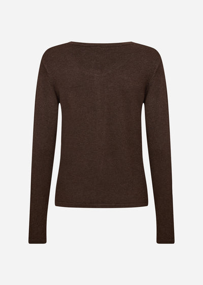 SC-DOLLIE 446 Cardigan Dark brown