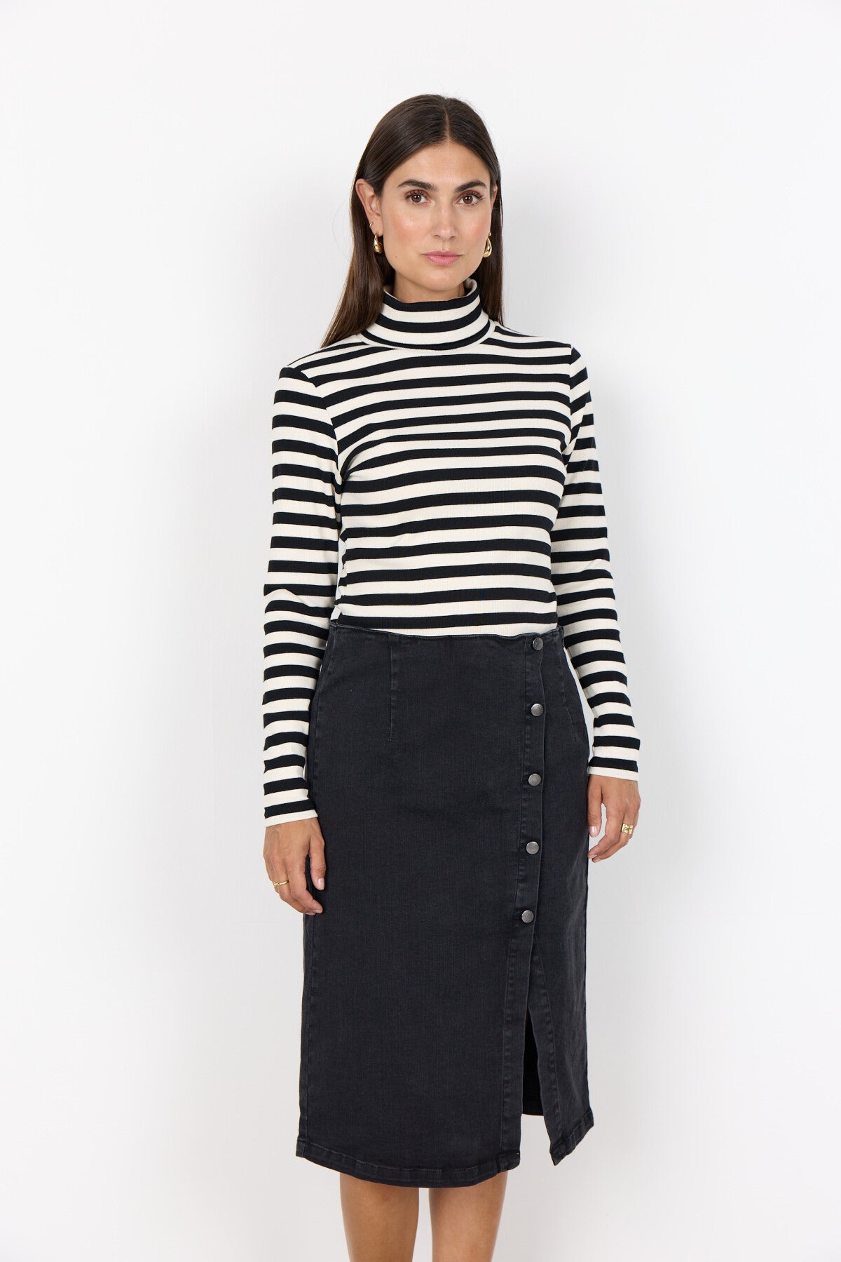 SC-KIMBERLY 33 Skirt Dark grey