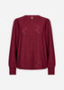 SC-ATHARI 1 Blouse Dark red