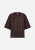 SC-BANU 345 T-shirt Dark plum