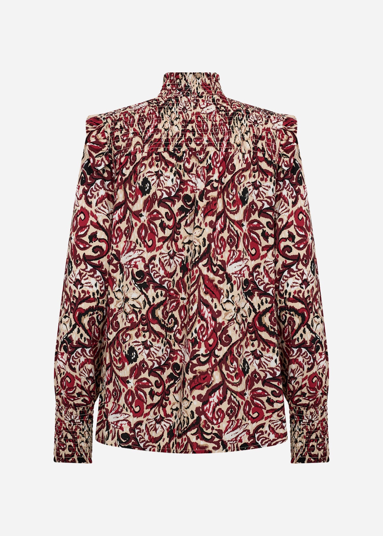 SC-VAVA 2 Blouse Dark red