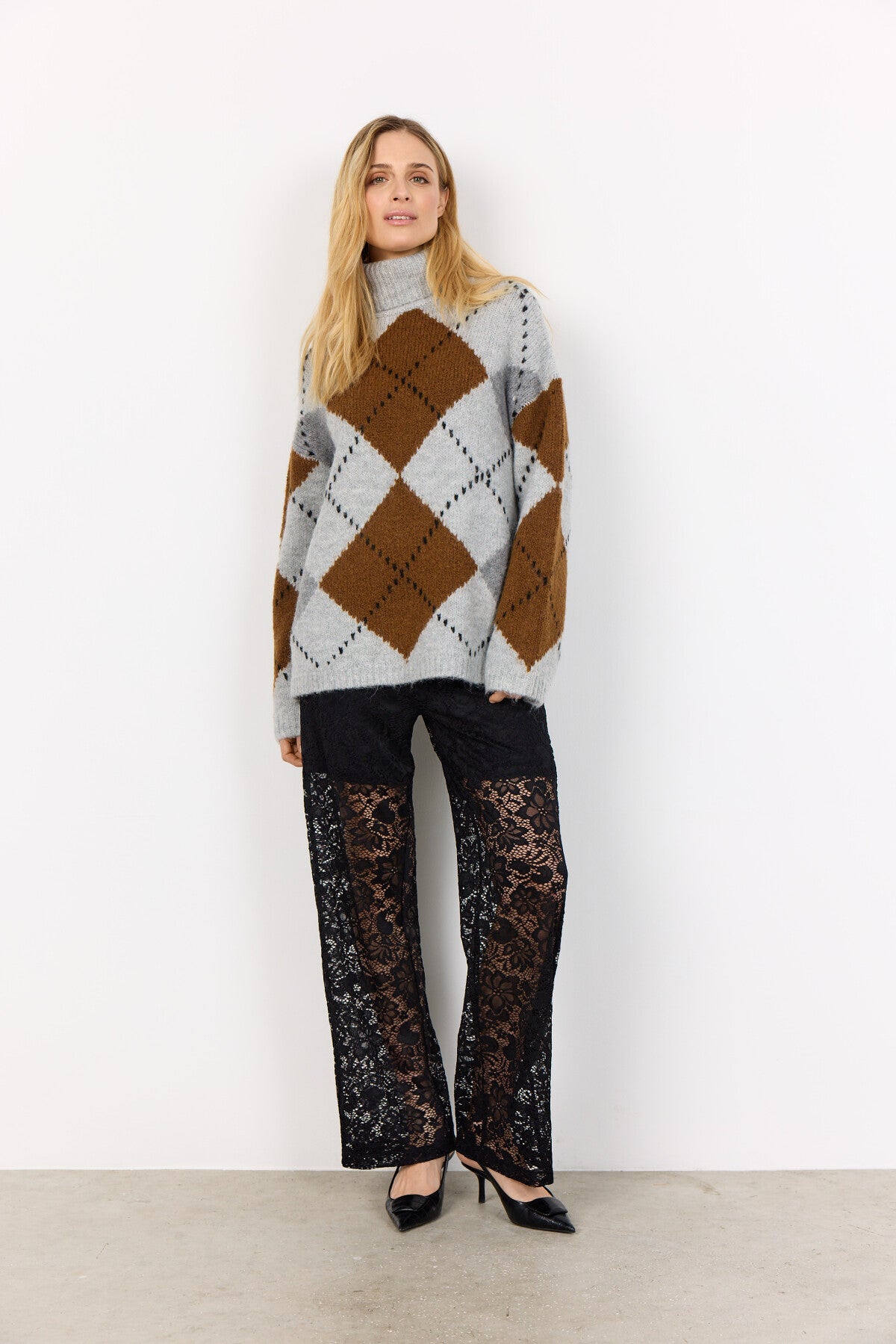 SC-ACACIE 2 Pullover Light grey