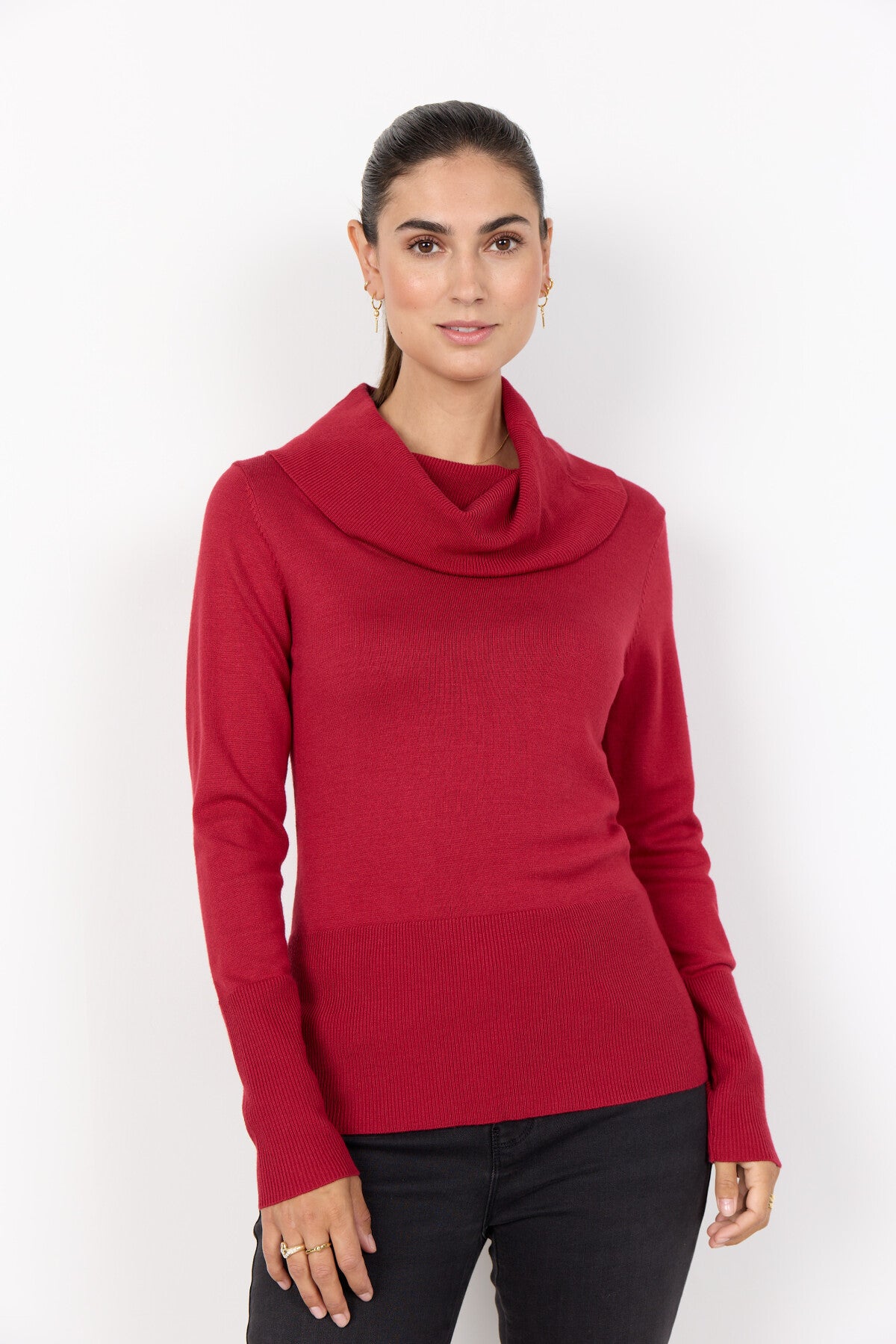 SC-DOLLIE 305 Pullover Dark red