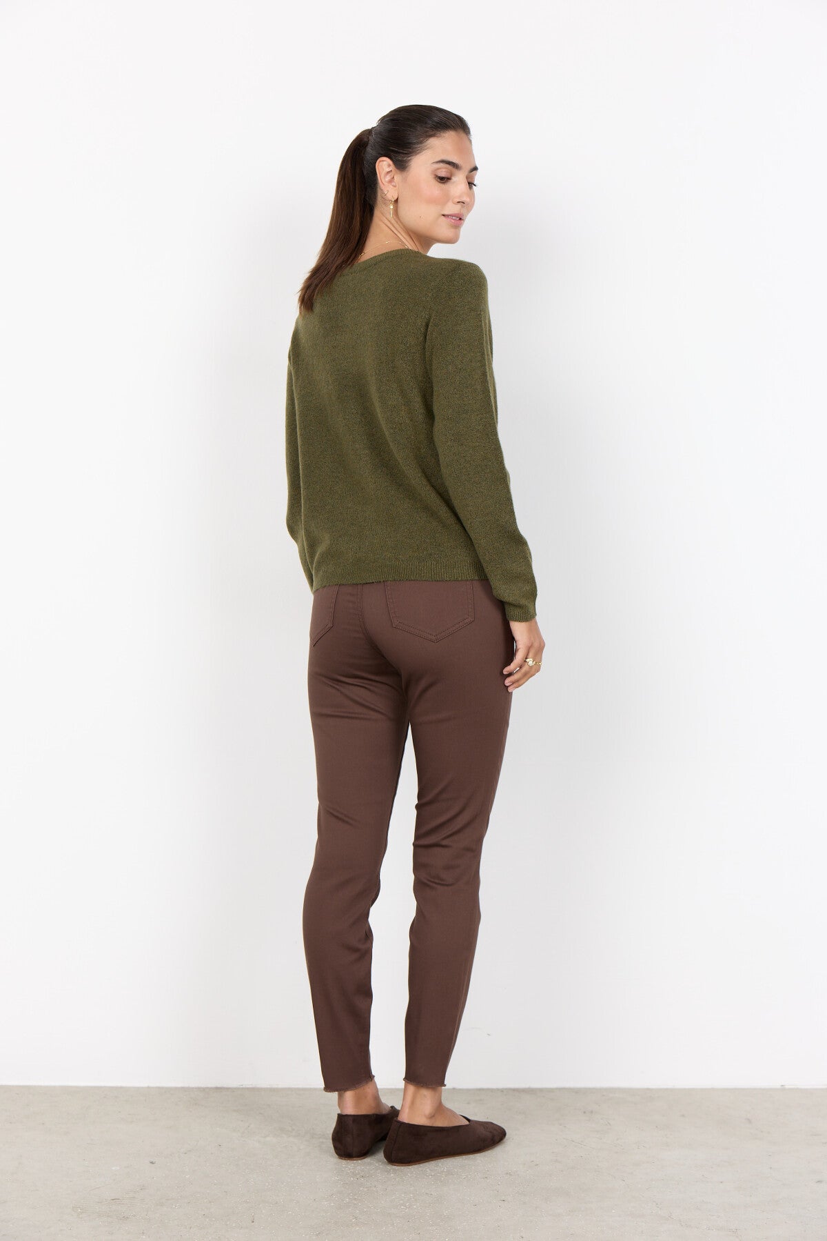 SC-ORLEAN 2 Cardigan Dark green