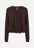 SC-DOLLIE 829 Cardigan Dark plum