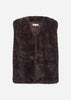 SC-HAYE 4 Waistcoat Dark plum