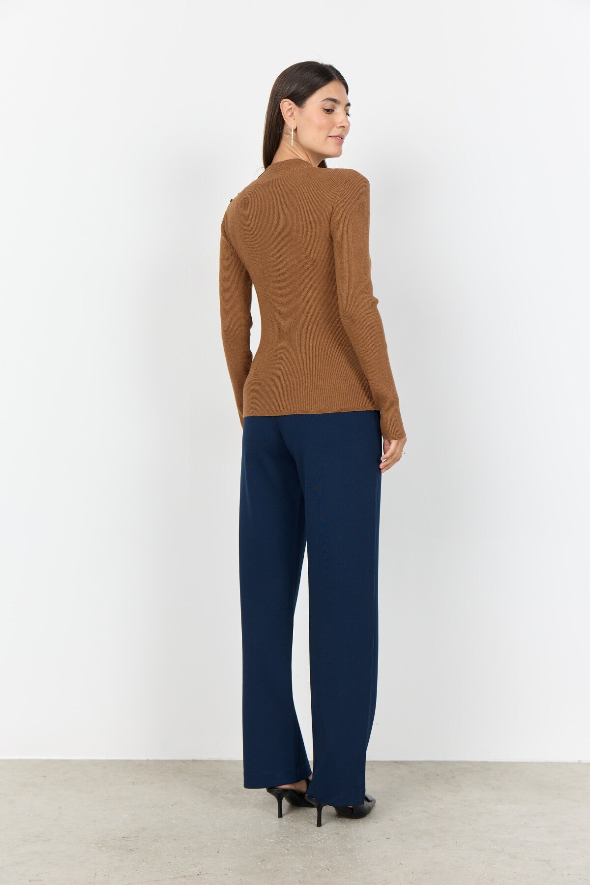 SC-DOLLIE 806 Pullover Brown