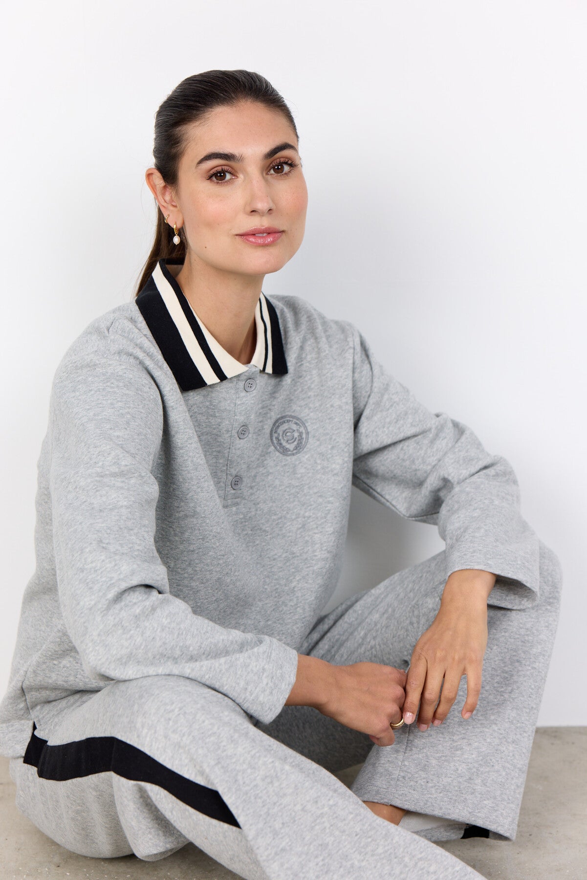 SC-ANGELIN 8 Sweatshirt Light grey
