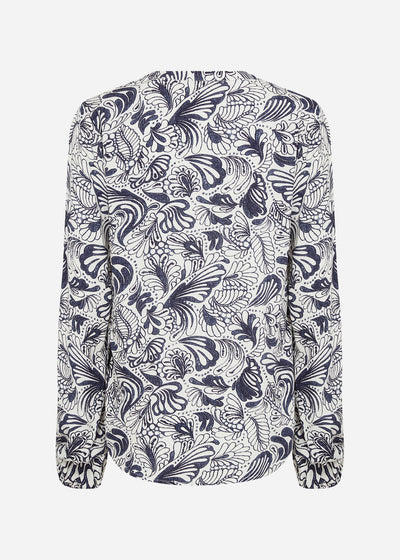 SC-BAYAN 2 Blouse Navy