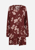SC-HAMIDA 2- AOP Tunic Ruby red