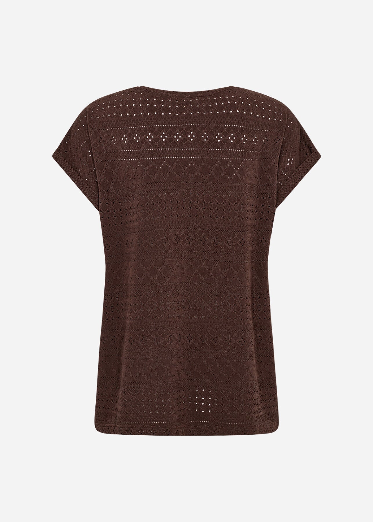 SC-SATINE 2 T-shirt Dark brown