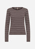 SC-HAYLEE 1 T-shirt Dark plum