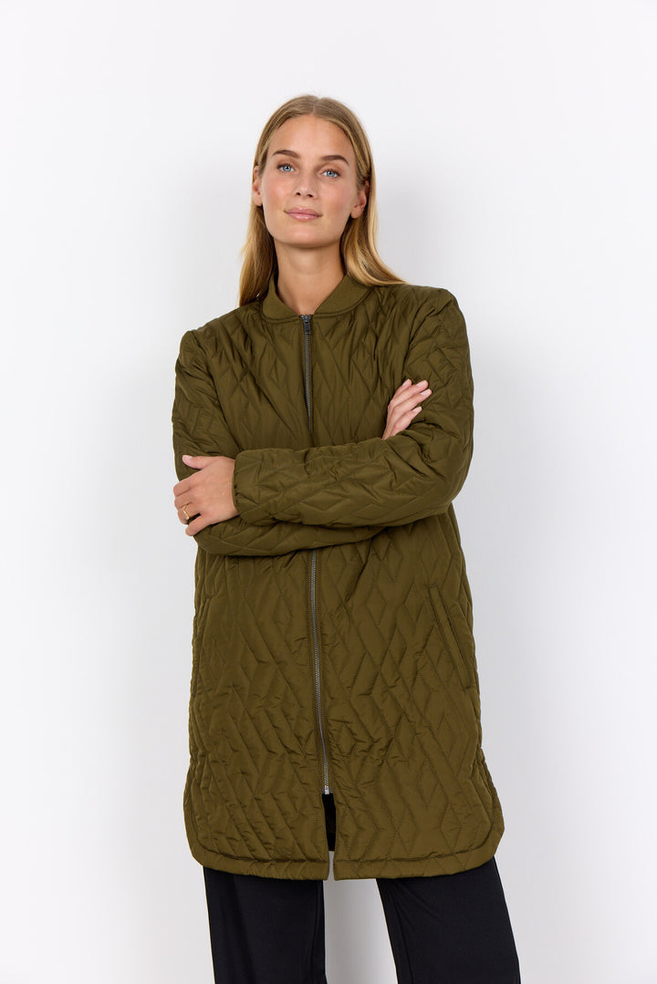 SC-FENYA 10 Jacket in Dark green from soyaconcept | Soyaconcept