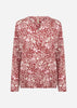 SC-FELICITY AOP 532 Blouse Ruby red