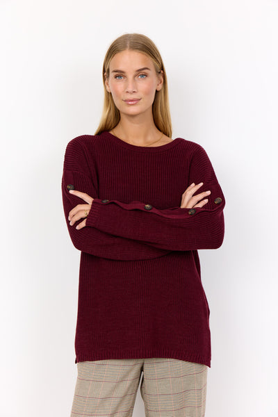 SC-JULIA 12 Pullover Bordeaux