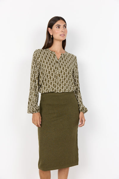 SC-DOLLIE 798 Skirt Dark green