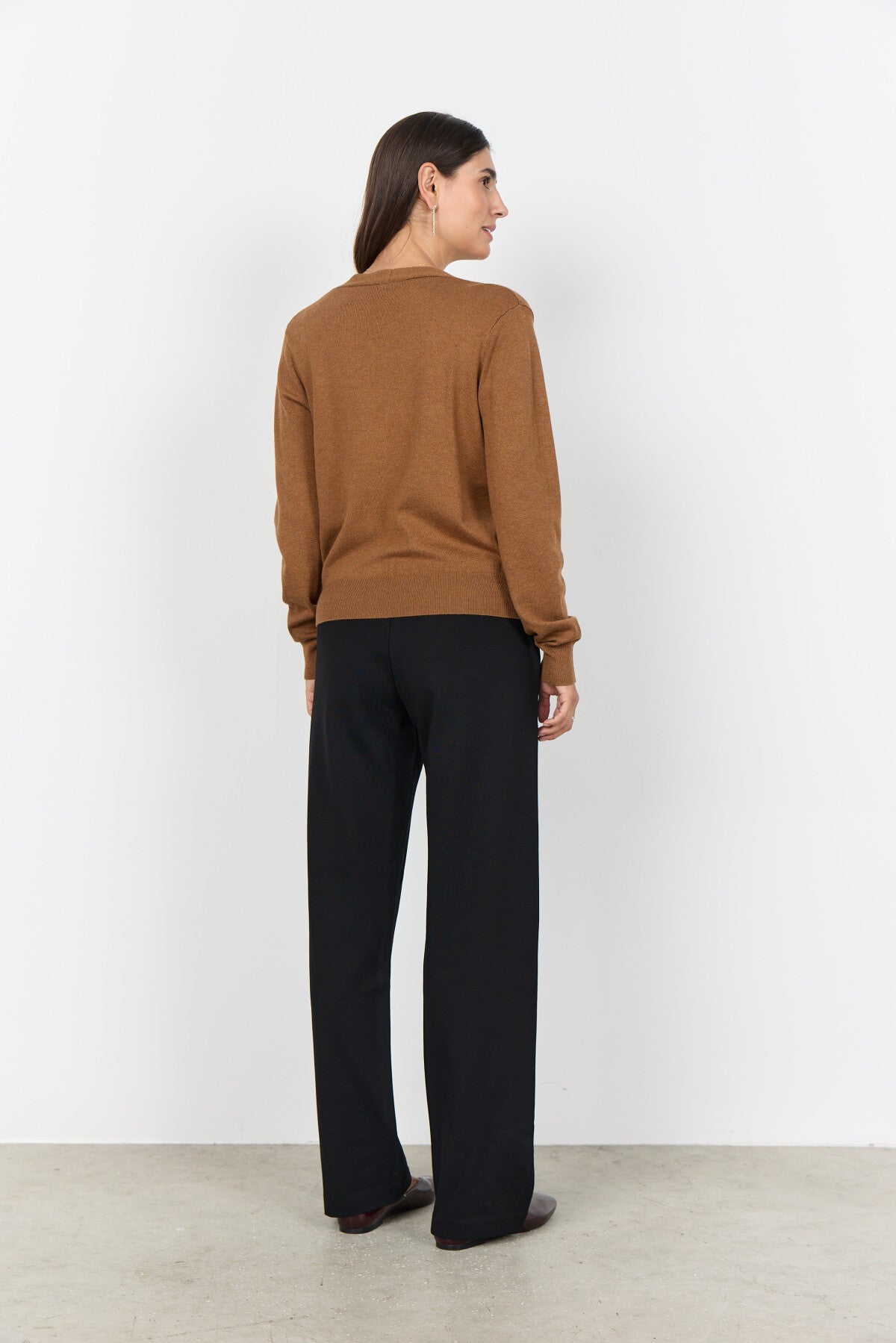 SC-DOLLIE 746 Cardigan Brown