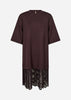 SC-BANU 350 Dress Dark plum