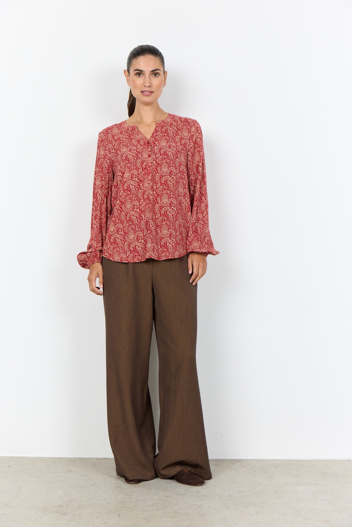 SC-ASTER 1 Blouse Red