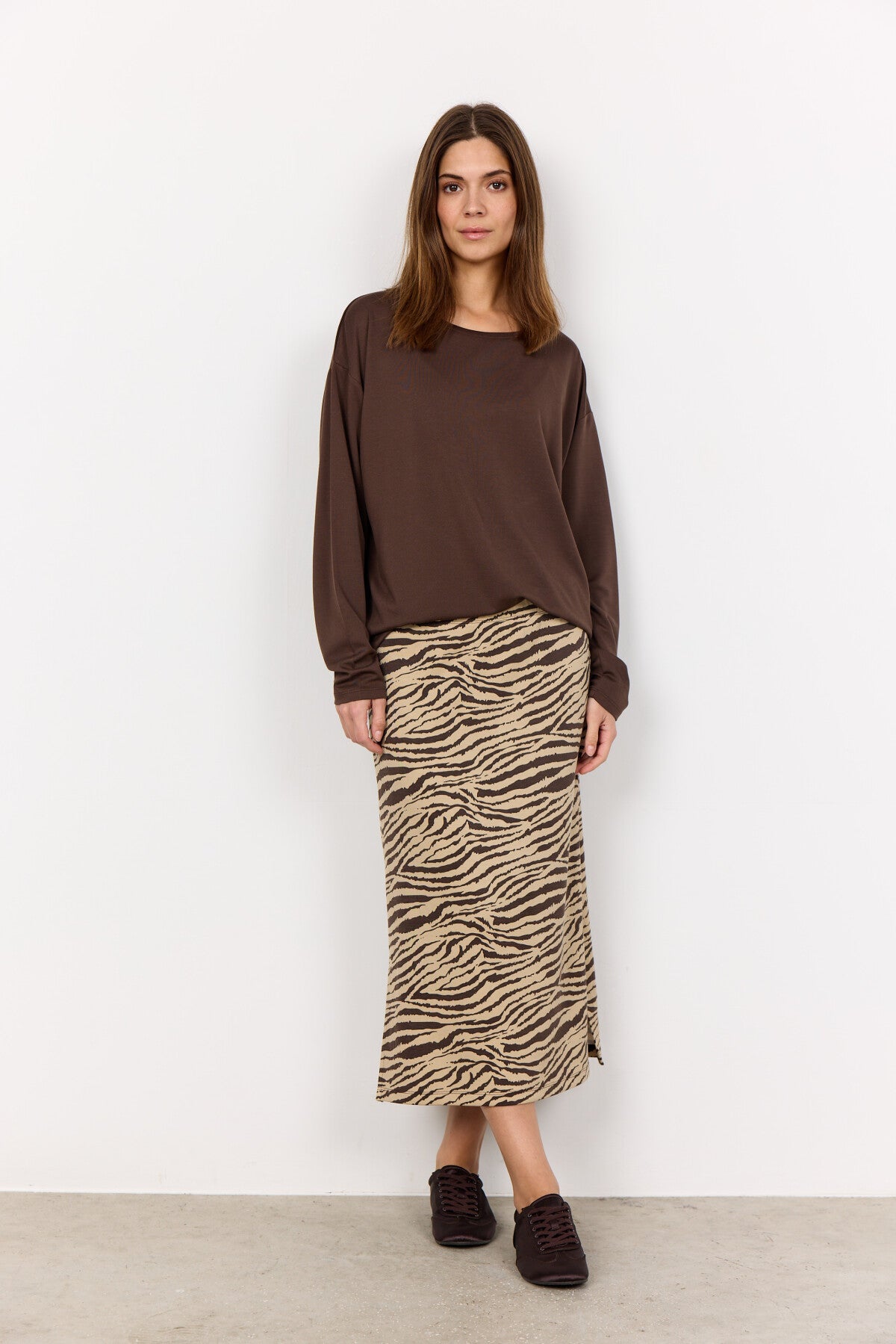 SC-FELUCCA 2 Blouse Dark brown