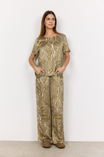 SC-SIGNORA 1 Blouse Olive