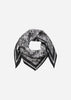 SC-HILJA AOP 1 Scarf Black