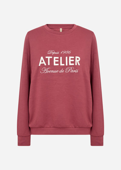 SC-BANU 281 Sweatshirt Ruby red