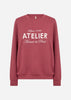 SC-BANU 281 Sweatshirt Ruby red