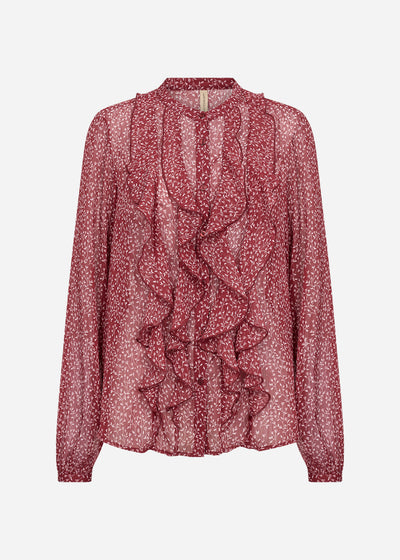 SC-BEBBIE 1 Shirt Ruby red