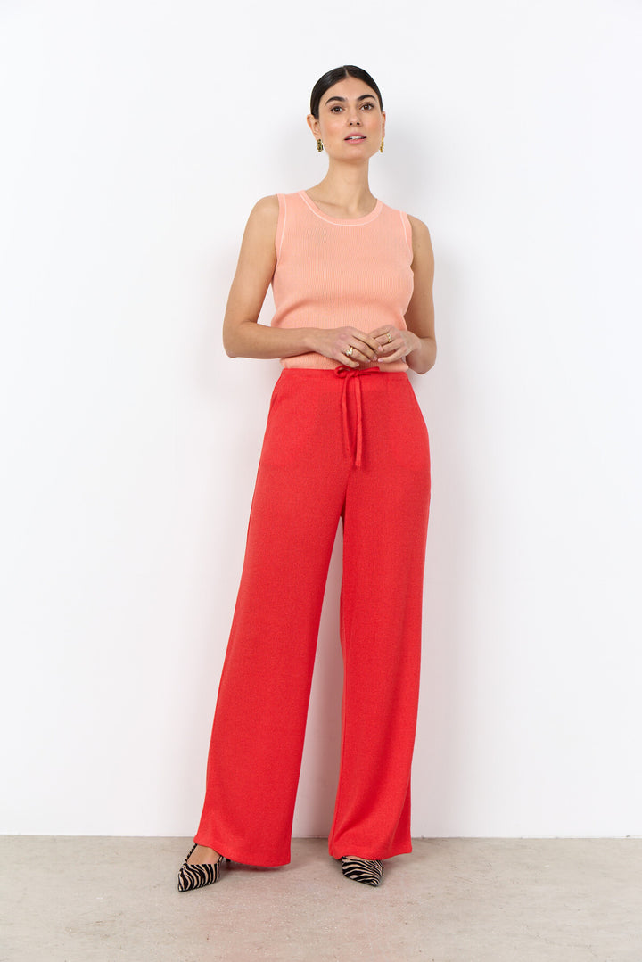 SC-DELIA 8 Pants in Red from soyaconcept | Soyaconcept.com