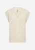 SC-GERMAINE 6 Waistcoat Cream