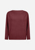 SC-DOLLIE 663 Pullover Dark red