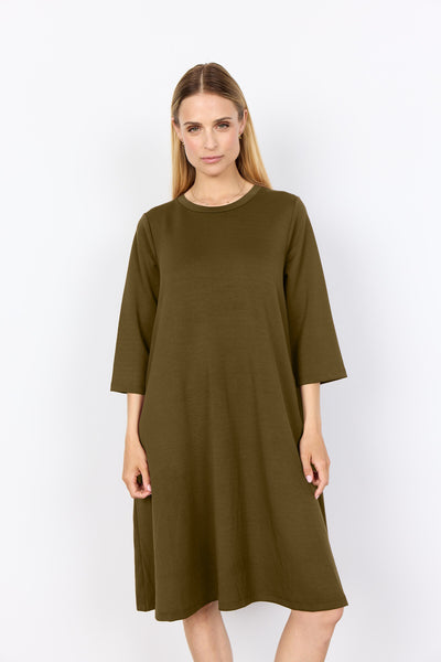 SC-BANU 155 Dress Dark green