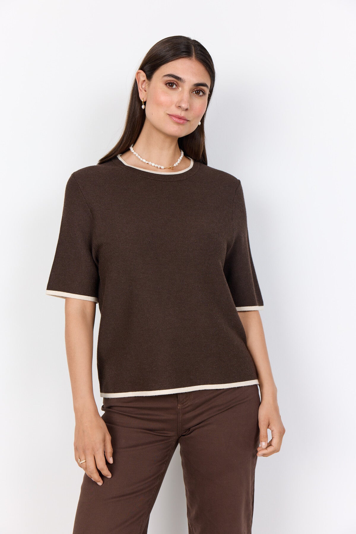 SC-DOLLIE 793 Pullover Dark brown