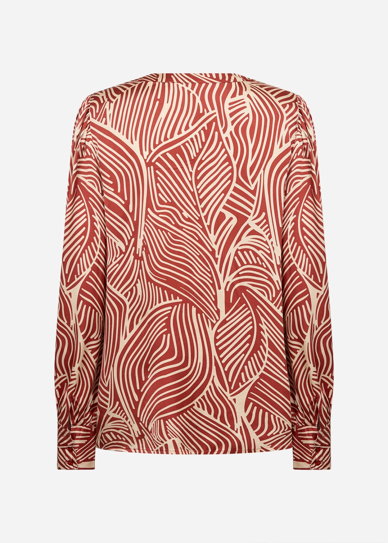 SC-SIGNORA 2 Blouse Rust red