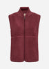 SC-ONYX 3 Waistcoat Dark red