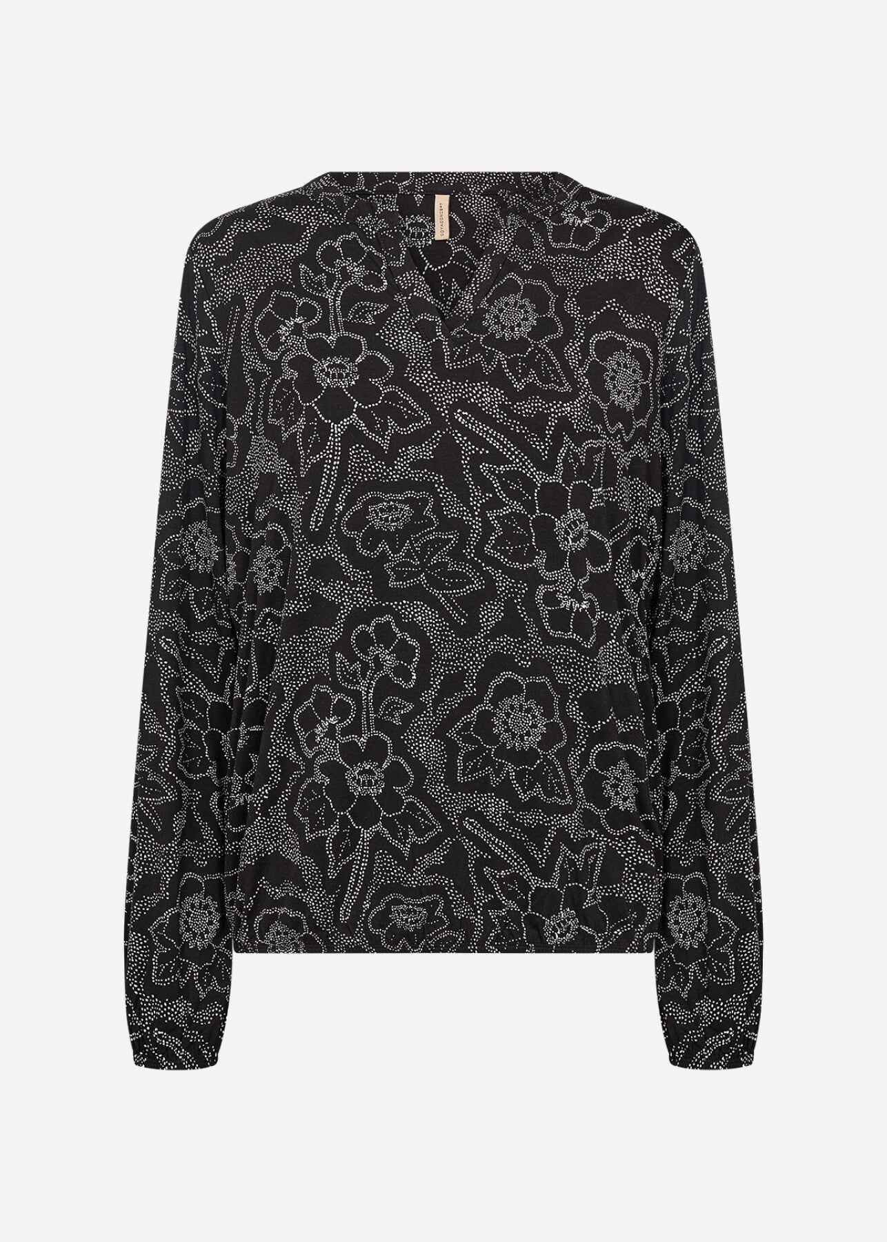 SC-MARICA AOP 347 Blouse Black