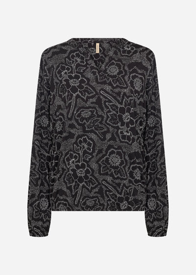 SC-MARICA AOP 347 Blouse Black