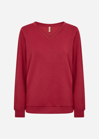 SC-BANU 194 Blouse Dark red