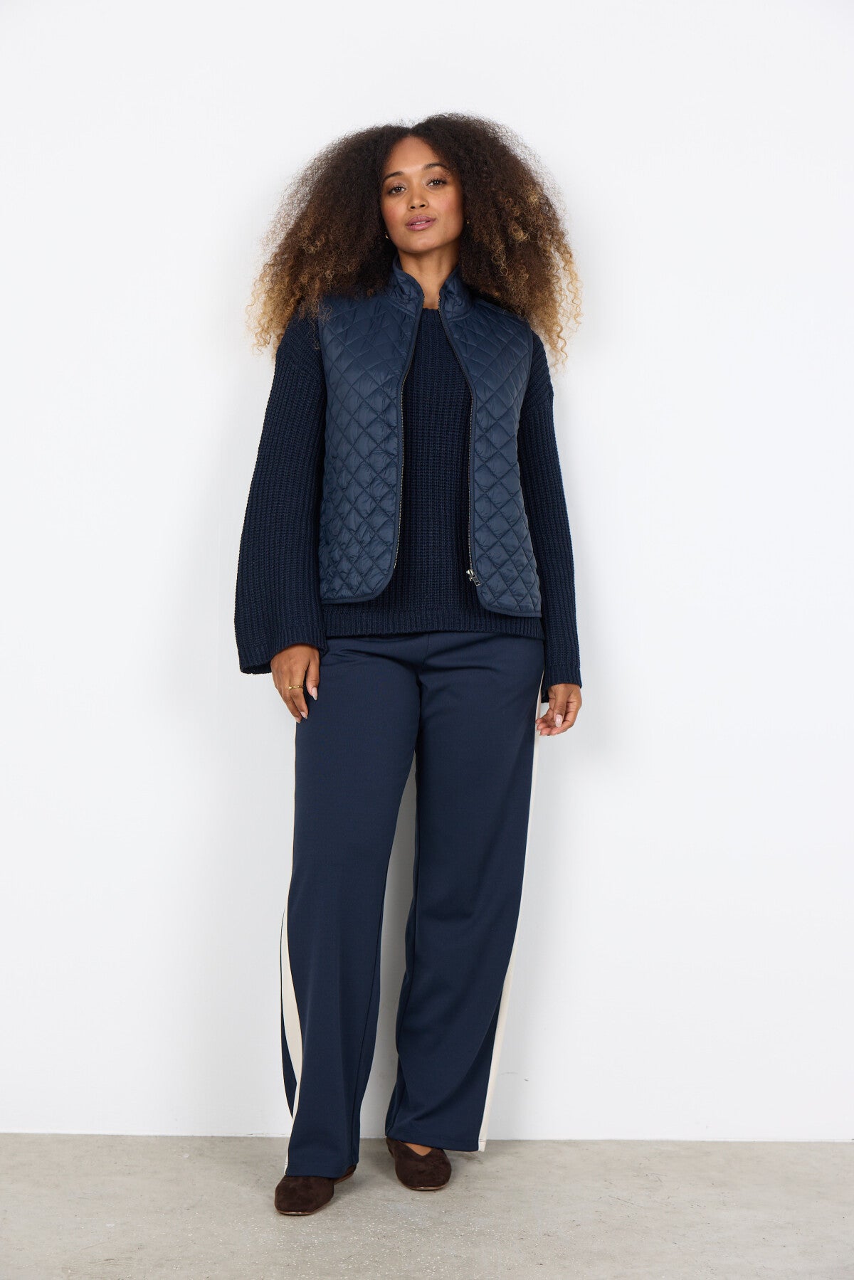 SC-BENETE 1 Waistcoat Navy